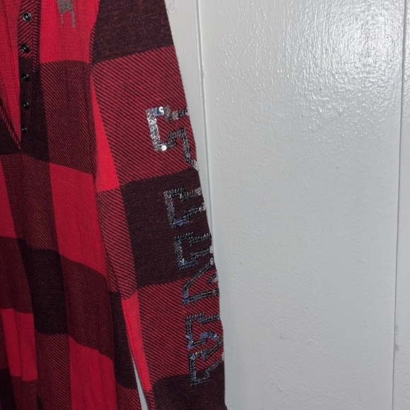 Pink Victoria Secret red and full body sleeper - Picture 4 of 9